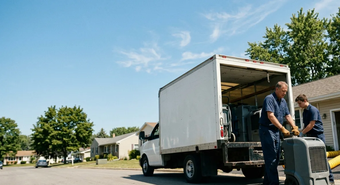Water Damage Cleanup in Iron Ridge, WI near me